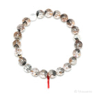 Cacoxenite, Goethite & Hematite in Clear Quartz Bracelet from Brazil | Venusrox