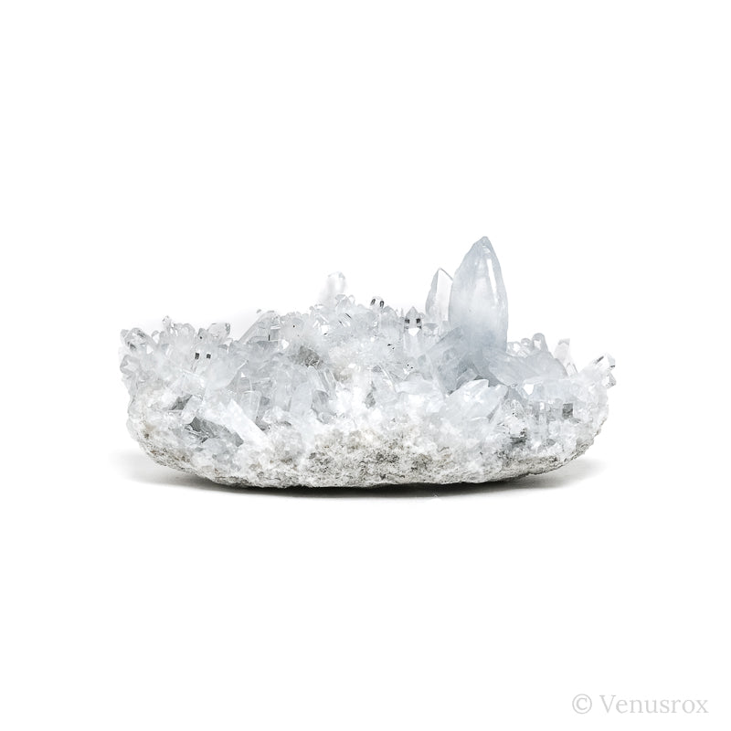 Blue Celestite on Matrix Natural Cluster from Madagascar | Venusrox