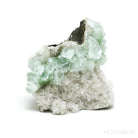 Green Apophyllite & Stilbite on Matrix Cluster from Pune District, Maharashtra, India | Venusrox