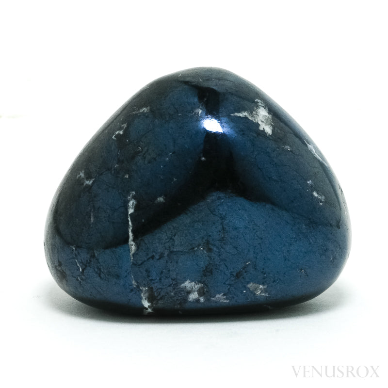 Covellite with Pyrite Polished Crystal from Peru | Venusrox