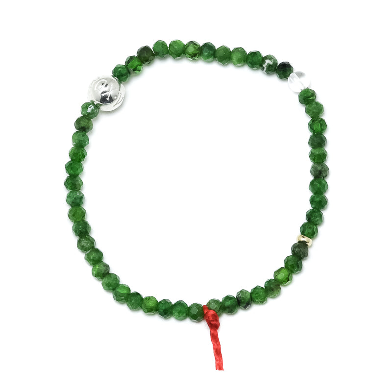 Chrome Diopside Bracelet from Russia | Venusrox