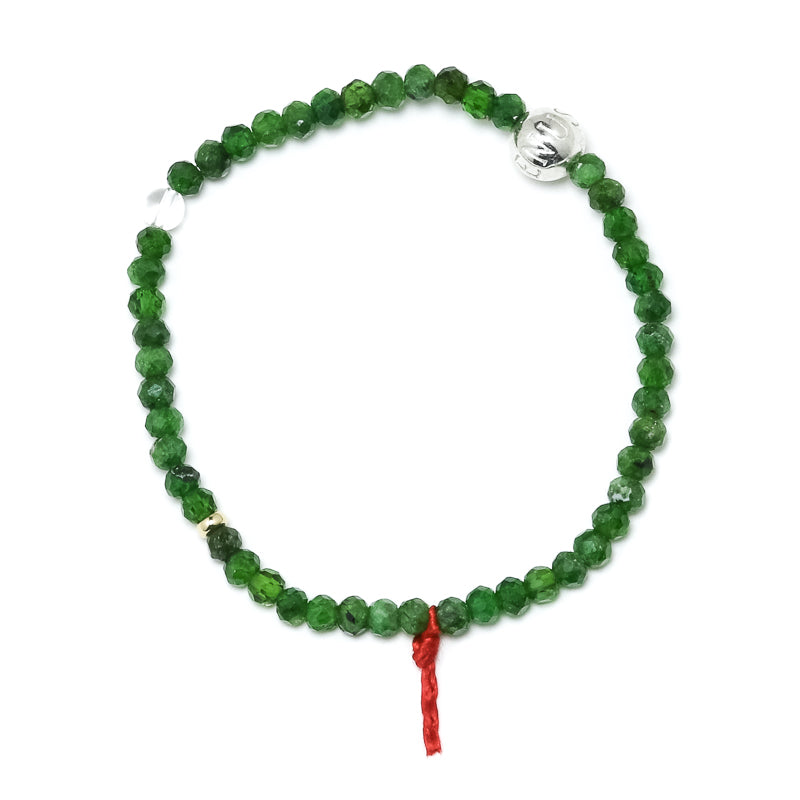 Chrome Diopside Bracelet from Russia | Venusrox