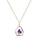 Brandberg Amethyst Quartz Polished Slice Pendant | Venusrox