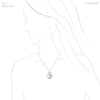 Brandberg Amethyst Quartz Polished Slice Pendant | Venusrox
