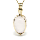Star Rose Quartz Polished Crystal Pendant from Madagascar | Venusrox