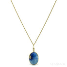 Afghanite with Pyrite Polished Crystal Pendant from Afghanistan | Venusrox