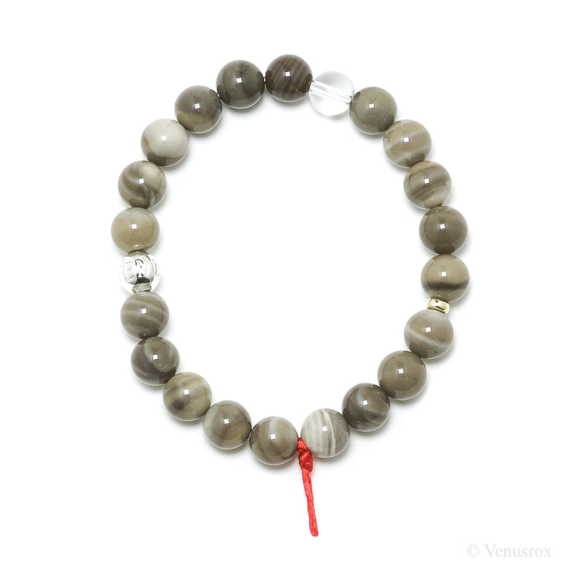 Flint Bead Bracelet from Poland | Venusrox