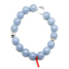 Angelite Bead Bracelet from Peru | Venusrox