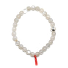 Grey Moonstone Bead Bracelet from India | Venusrox