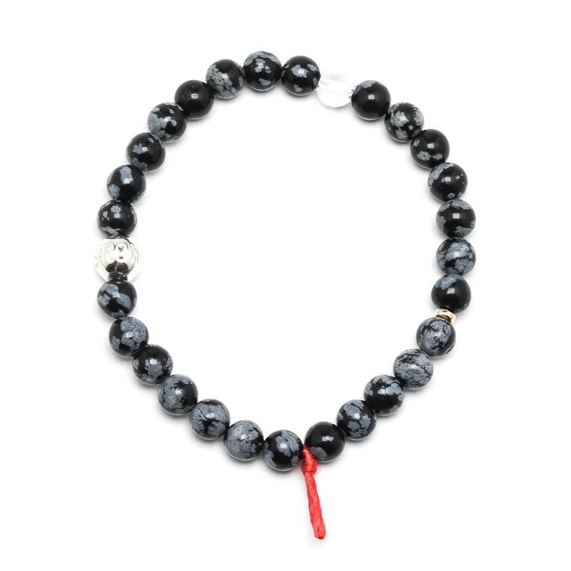 Snowflake Obsidian Bracelet from Mexico | Venusrox