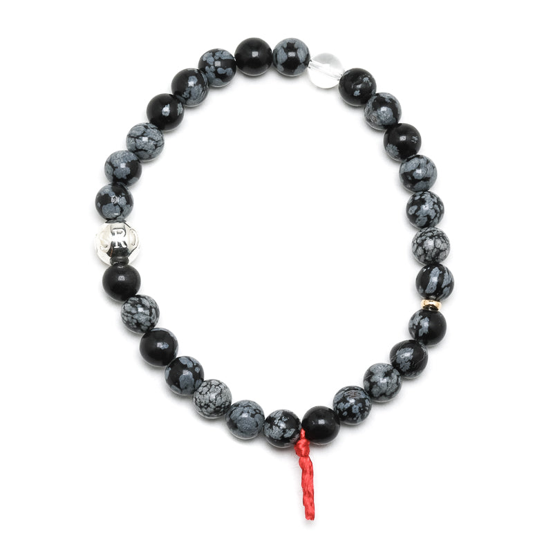 Snowflake Obsidian Bracelet from Mexico | Venusrox