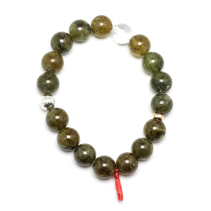 Green Garnet Bracelet from Tanzania | Venusrox