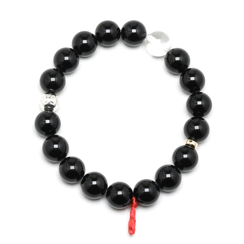 Black Tourmaline Bracelet from Brazil | Venusrox