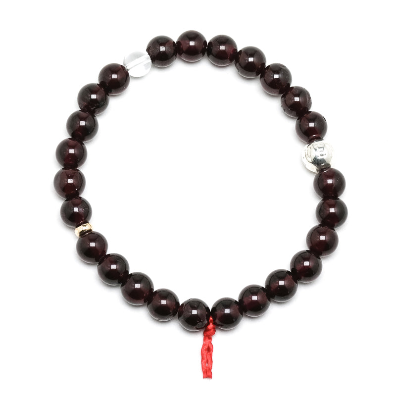 Almandine Garnet Bracelet from India | Venusrox