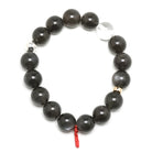 Black Moonstone Bead Bracelet from India | Venusrox