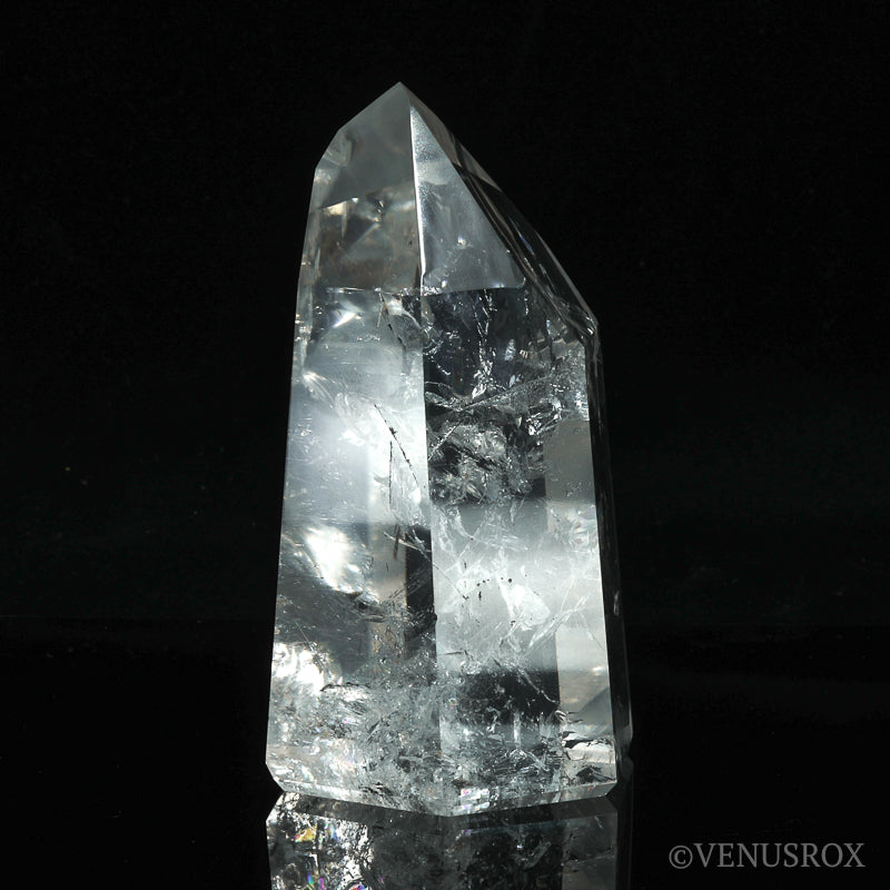 Smoky Lemurian Quartz Polished Point from Brazil | Venusrox