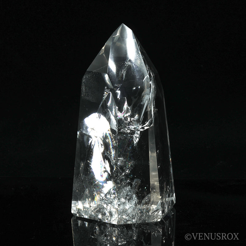 Smoky Lemurian Quartz Polished Point from Brazil | Venusrox