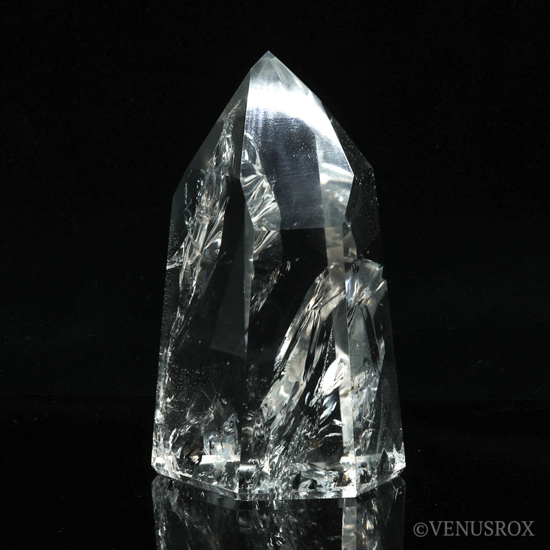 Smoky Lemurian Quartz Polished Point from Brazil | Venusrox