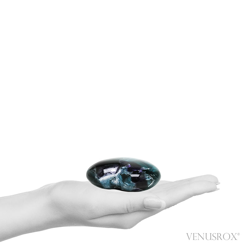 Fluorite Polished Heart from Mexico | Venusrox