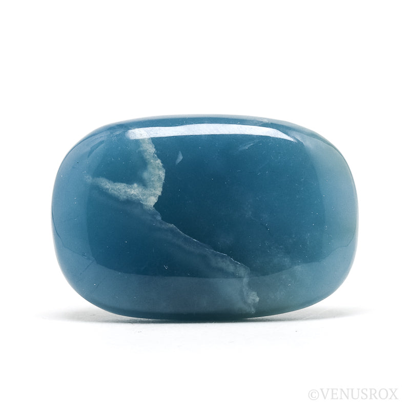 Blue Calcite Polished Crystal from Argentina | Venusrox