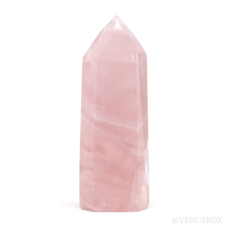 Rose Quartz Polished Point from Brazil | Venusrox