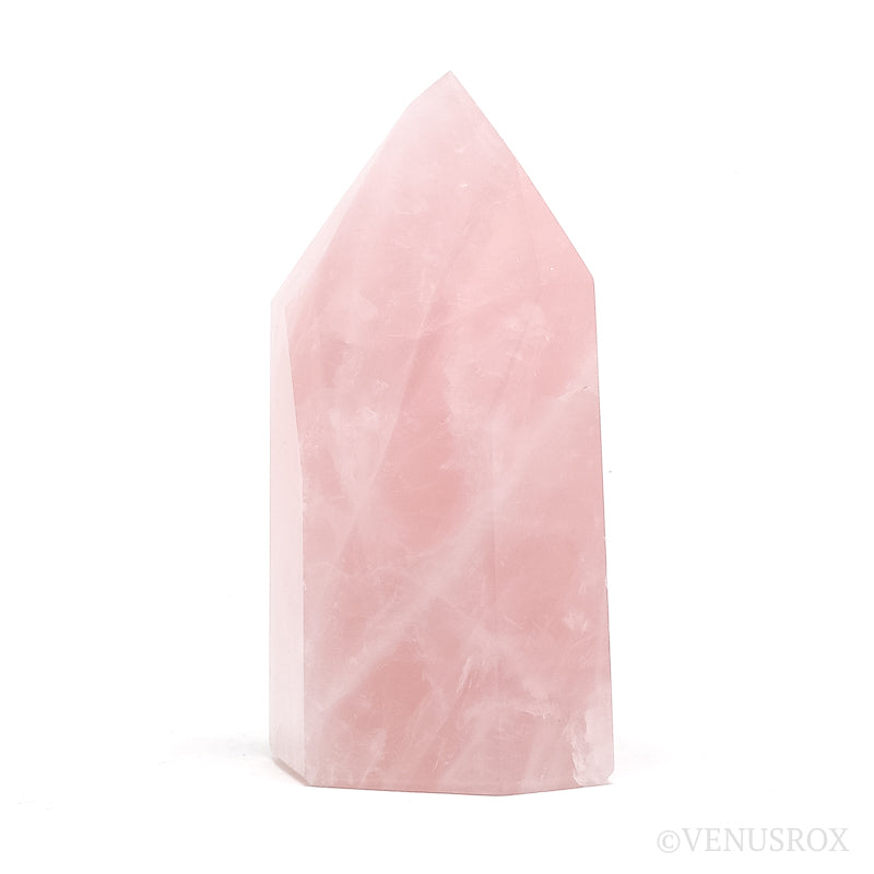 Rose Quartz Polished Point from Brazil | Venusrox