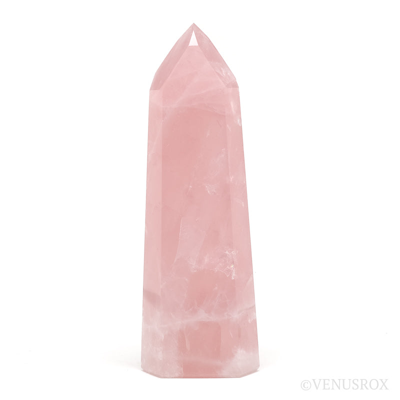 Rose Quartz Polished Point from Brazil | Venusrox