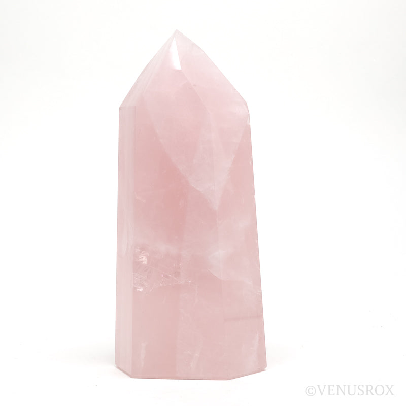 Rose Quartz Polished Point from Brazil | Venusrox
