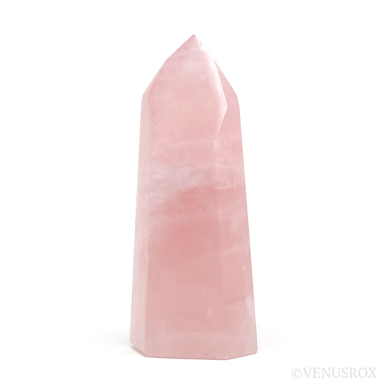 Rose Quartz Polished Point from Brazil | Venusrox