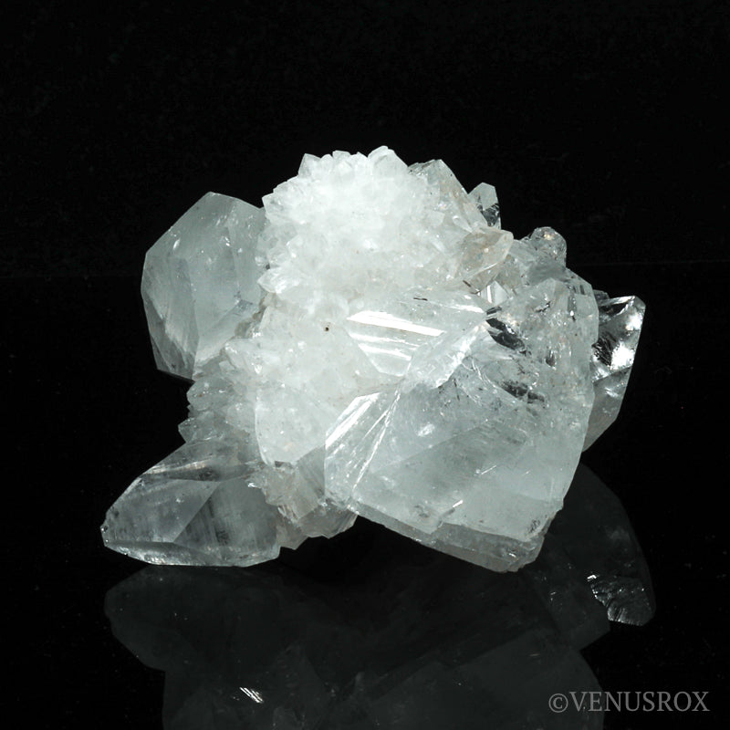 Apophyllite with Quartz Natural Cluster from Maharashtra, India | Venusrox