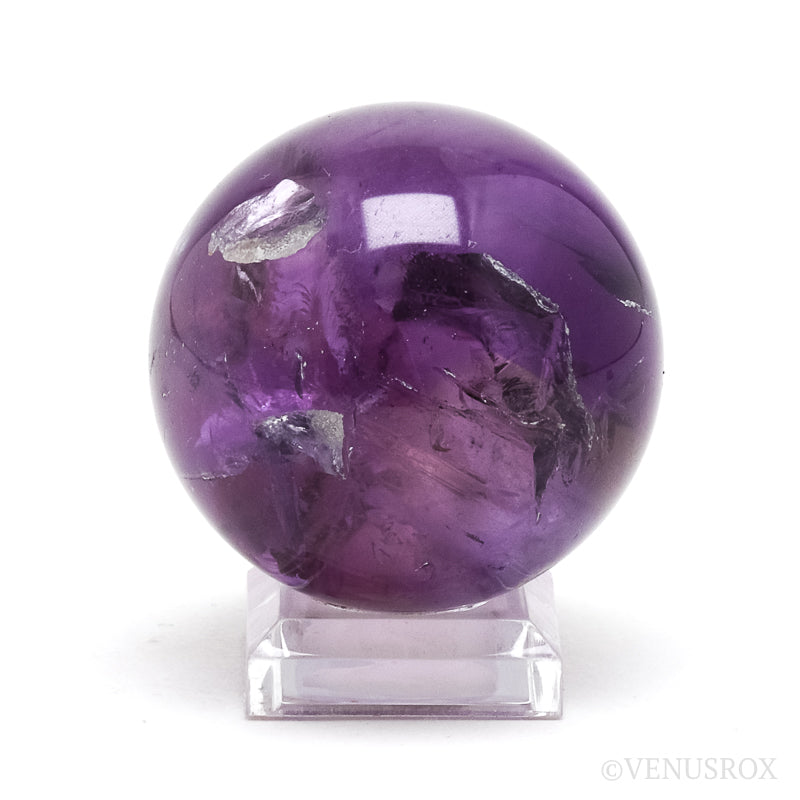 Amethyst Phantom Polished Sphere from Brazil | Venusrox