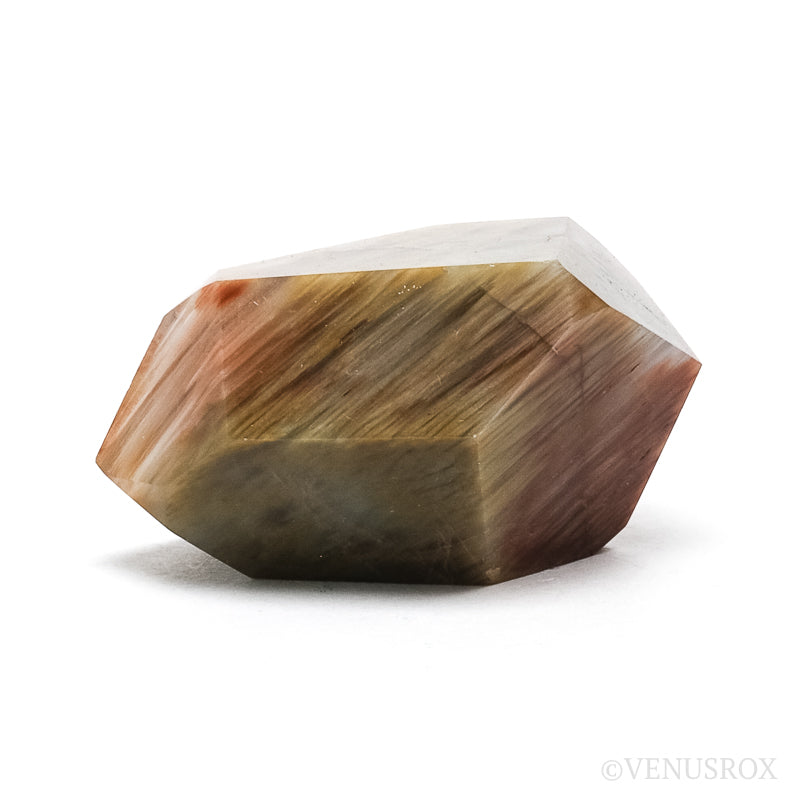 Amphibole Quartz Double Terminated Polished Point from Brazil | Venusrox