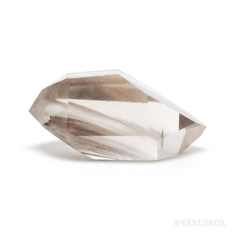 Amphibole Quartz Double Terminated Polished Point from Brazil | Venusrox