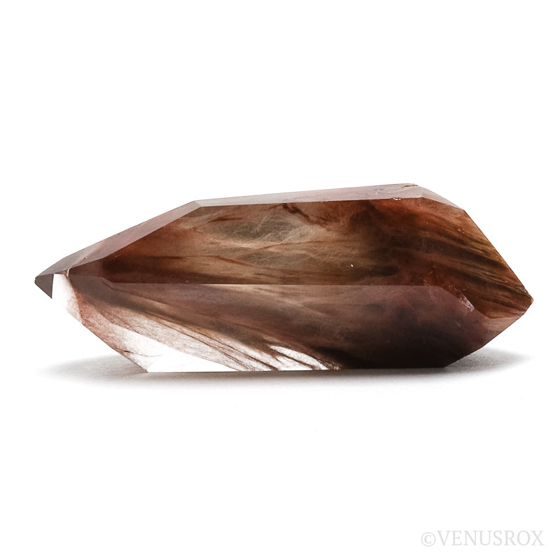 Amphibole Quartz Double Terminated Polished Point from Brazil | Venusrox