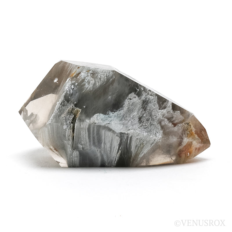 Amphibole Quartz Double Terminated Polished Point from Brazil | Venusrox
