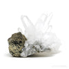 Pyrite with Quartz Natural Cluster from the Huanzala Mine, Huallanca District, Dos de Mayo Province, Huánuco Department, Peru | Venusrox