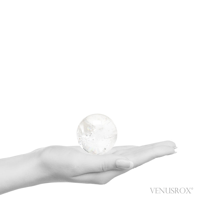 Lemurian Quartz Polished Sphere from Brazil | Venusrox