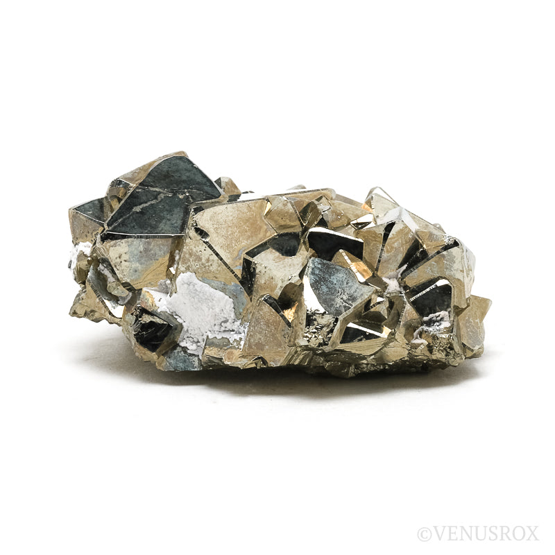 Pyrite Natural Cluster from the Huanzala Mine, Huallanca District, Dos de Mayo Province, Huánuco Department, Peru | Venusrox