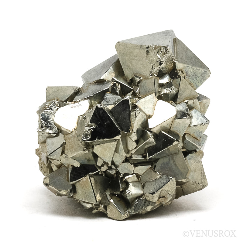 Pyrite Natural Cluster from the Huanzala Mine, Huallanca District, Dos de Mayo Province, Huánuco Department, Peru | Venusrox