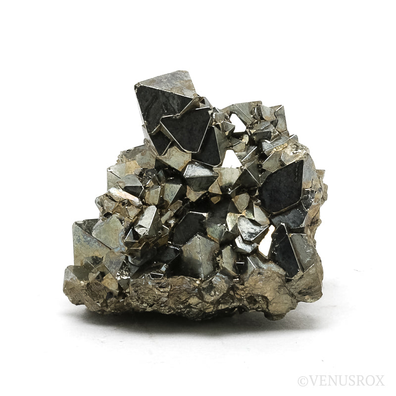 Pyrite Natural Cluster from the Huanzala Mine, Huallanca District, Dos de Mayo Province, Huánuco Department, Peru | Venusrox