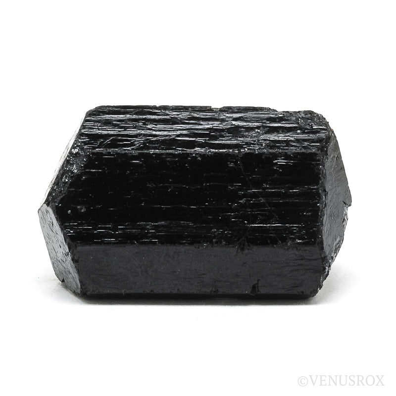 Black Tourmaline Double Terminated Natural Crystal from India | Venusrox