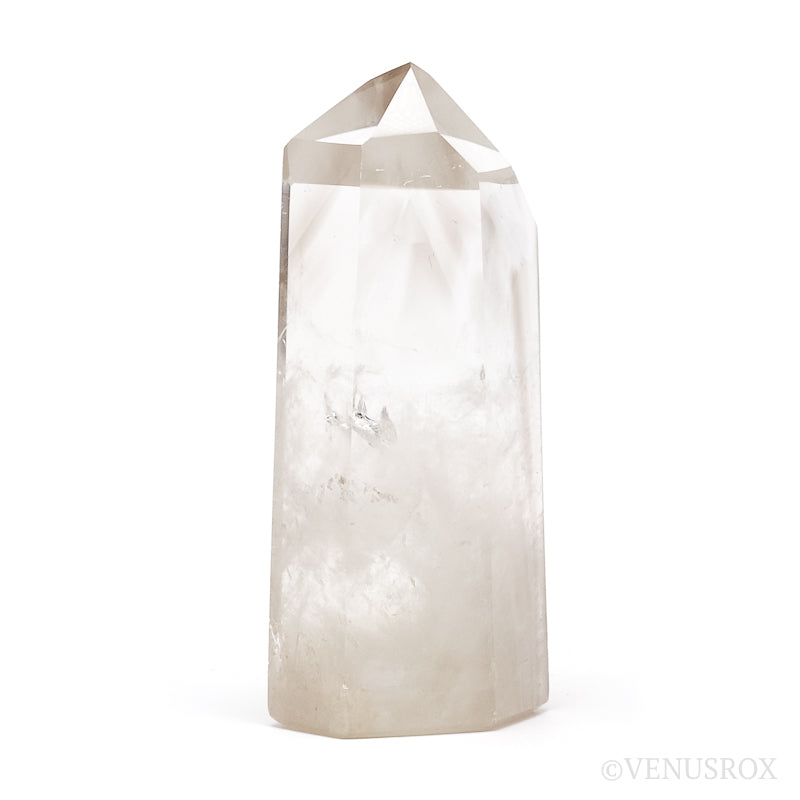 Smoky Phantom Quartz Polished Point from Madagascar | Venusrox