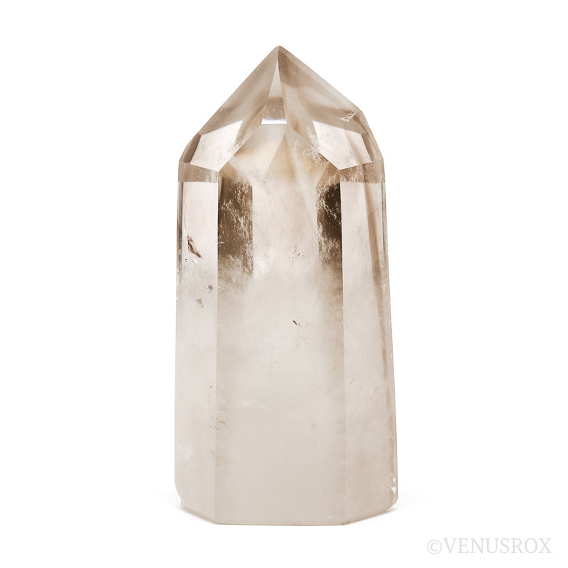 Smoky Phantom Quartz Polished Point from Madagascar | Venusrox