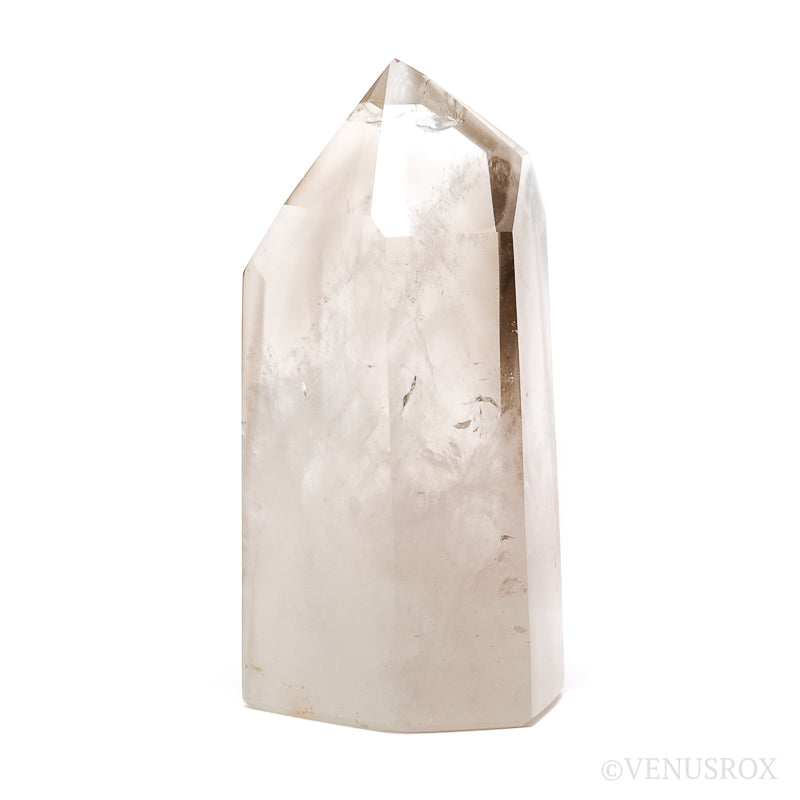 Smoky Phantom Quartz Polished Point from Madagascar | Venusrox