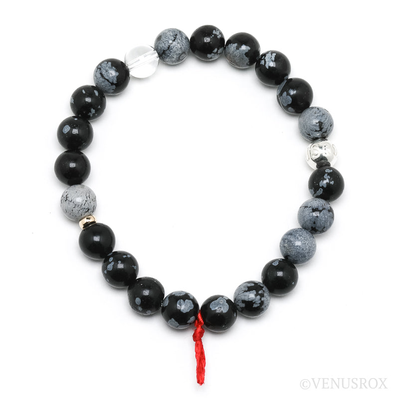 Snowflake Obsidian Bracelet from Mexico | Venusrox