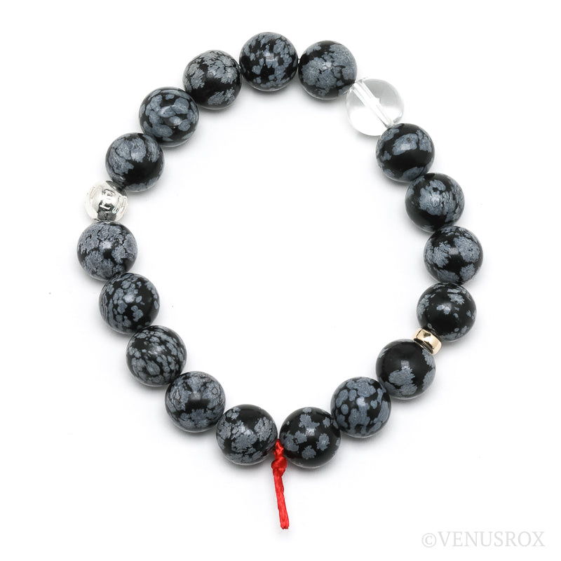 Snowflake Obsidian Bracelet from Mexico | Venusrox