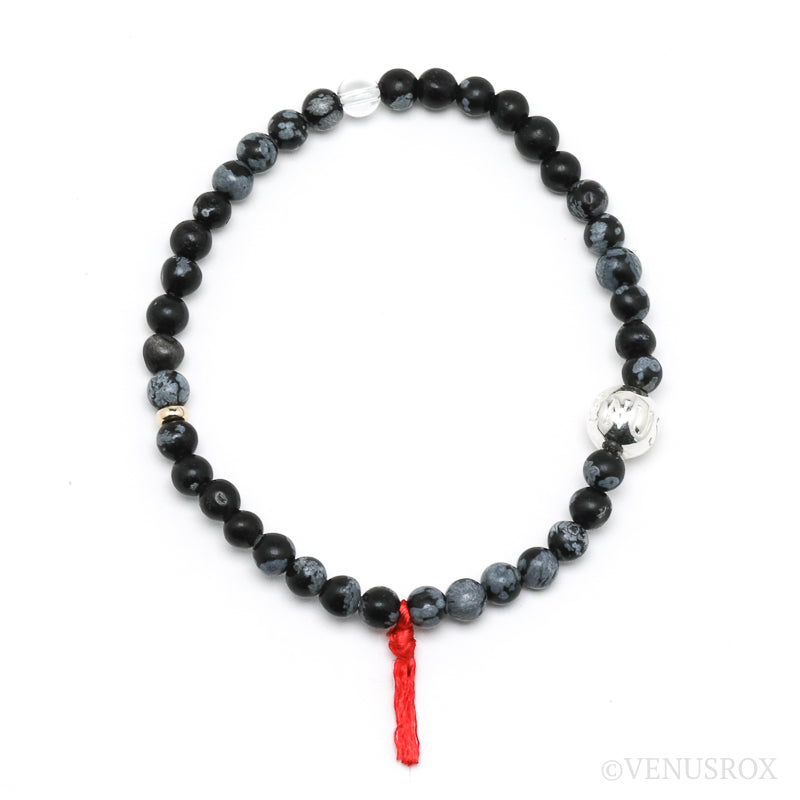 Snowflake Obsidian Bracelet from Mexico | Venusrox