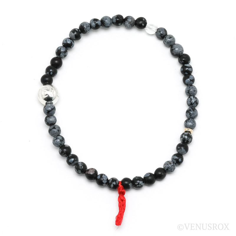 Snowflake Obsidian Bracelet from Mexico | Venusrox