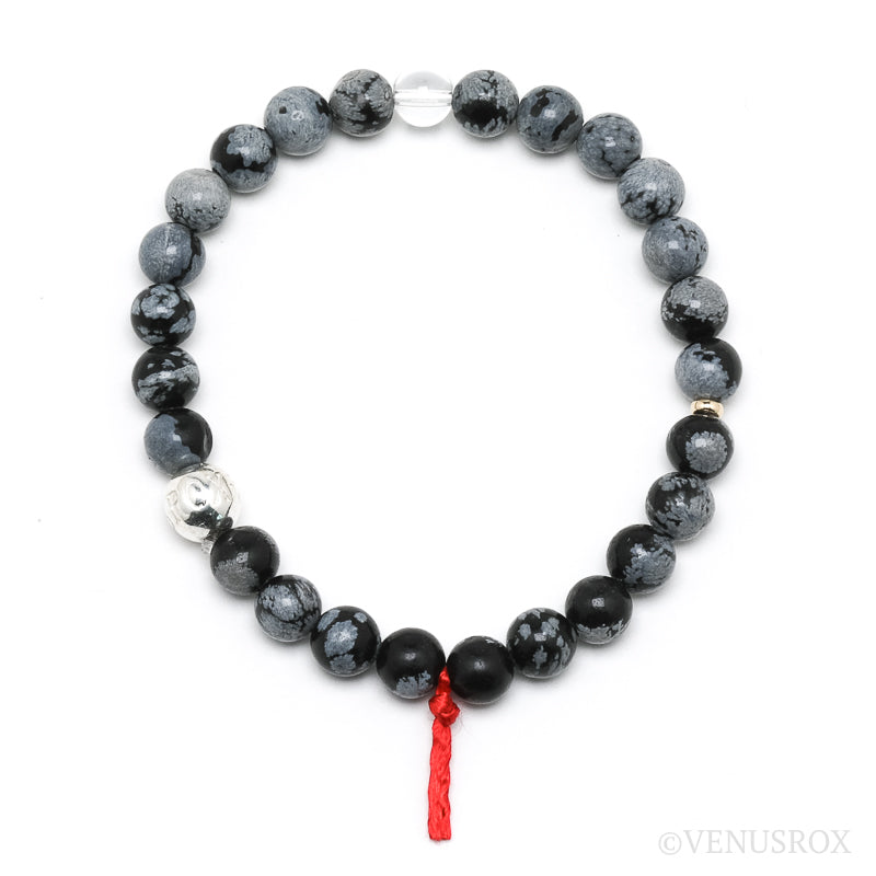 Snowflake Obsidian Bracelet from Mexico | Venusrox