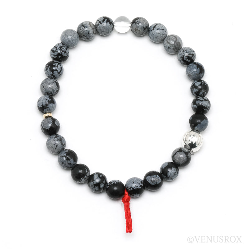 Snowflake Obsidian Bracelet from Mexico | Venusrox
